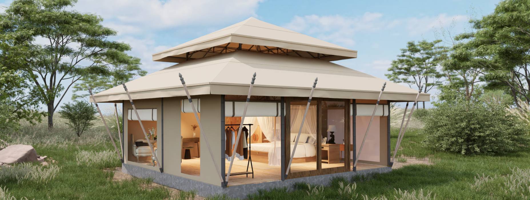 调兵山市户外野奢帐篷